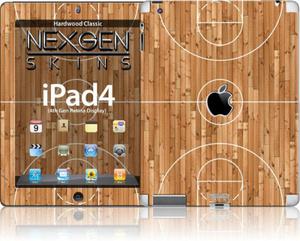 Nexgen Skins - Zestaw skórek na obudow z efektem 3D iPad 2/3/4 (Hardwood Classic 3D)