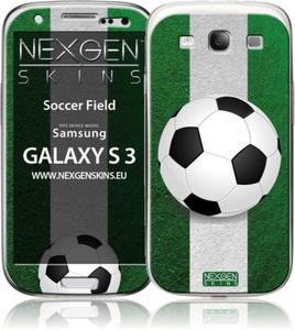 Nexgen Skins - Zestaw skrek na obudow z efektem 3D Samsung GALAXY S III (Soccer Field 3D) - 2825558230