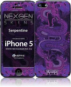 Nexgen Skins - Zestaw skrek na obudow z efektem 3D iPhone SE / iPhone 5s / iPhone 5 (Serpentine 3D) - 2825558232