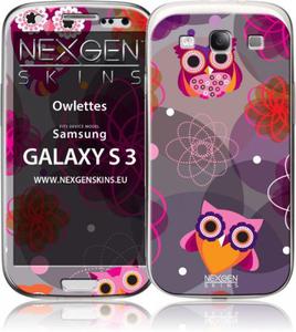 Nexgen Skins - Zestaw skrek na obudow z efektem 3D Samsung GALAXY S III (Owlettes 3D) - 2825558236