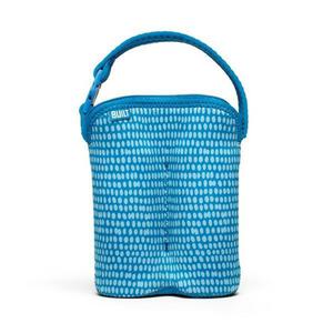 BUILT Bottle Buddy - Termoopakowanie do butelek podwjne (Dribble Dots Blue) - 2825558941