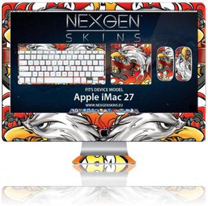 Nexgen Skins - Zestaw skrek na obudow z efektem 3D iMac 27" (Iron Eagle 3D) - 2825560597