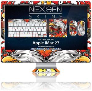 Nexgen Skins - Zestaw skórek na obudow z efektem 3D iMac 27" (Iron Eagle 3D)