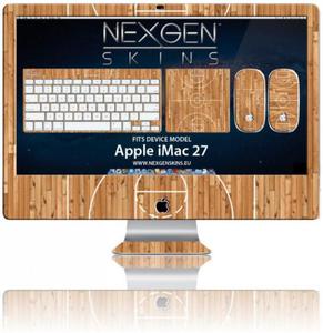 Nexgen Skins - Zestaw skrek na obudow z efektem 3D iMac 27" (Hardwood Classic 3D) - 2825560600