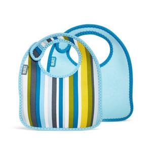 BUILT Mess Mate - 2 liniaki dla dzieci (Baby Blue Stripe) - 2825560621