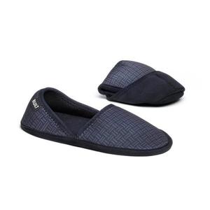 BUILT Travel Slippers Medium - Skadane kapcie podrne z etui rozmiar 37.5-39 (Gridlock) - 2825560624