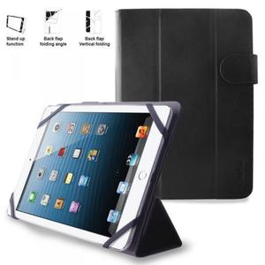 PURO Universal Booklet Easy - Etui tablet 7'' w/Folding back + stand up + Magnetic Closure (czarny) - 2858147990