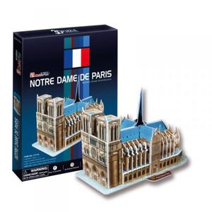 PUZZLE 3D Katedra Notere Dame 40 elementw - 2836080429