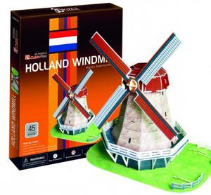 PUZZLE 3D Holenderski Wiatrak