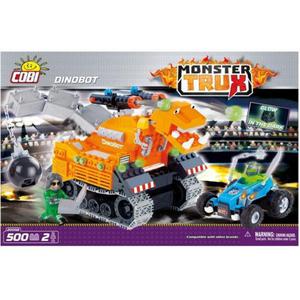 Monster Trux Dino Trux z 2 figurkami - 2836082122