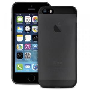 PURO Ultra Slim "0.3" Cover - Etui iPhone SE / iPhone 5s / iPhone 5 (czarny przezroczysty) - 2856451328