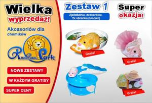 Zestaw Dla Chomikw Run Run - Zjedalnia, Deskorolka, 2 x Ubranko - 2839120259