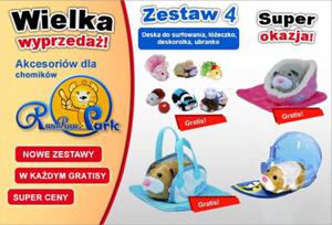 Duy Zestaw Dla Chomikw Run Run - Deska Surfingowa + eczko, Ubranko, Nosideko - 2839120260