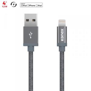 Kanex MiColor Premium Lightning - Kabel MFi z Lightning do USB 1,2 m (Space Grey) - 2854965820