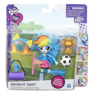 My Little Pony Equestria Girl Mini lalki z akcesoriami Rainbow - 2838766706