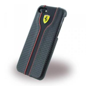 Ferrari Hardcase Racing - Etui skrzane iPhone 8 / 7 (czarny) - 2841638269