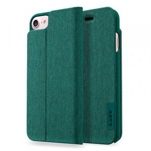 Laut APEX KNIT - Etui iPhone 7 / iPhone 6s / iPhone 6 z kieszeni na kart + stand up + 2 x folia na ekran w zestawie (Jade) - 2854132594