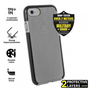 PURO Impact Pro Flex Shield - Etui iPhone 8 / 7 (czarny) - 2858148252