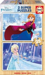 Puzzle 2x25 ELEMENTW New Frozen - 2848513499