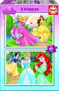 Puzzle 2x20 ELEMENTW Disney Princess - 2842701924