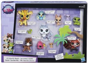 Littlest Pet Shop Zestaw 11 figurek, exotic - 2853369845