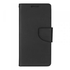 Mercury Bravo Diary - Etui Huawei P8 Lite z kieszeniami na karty + stand up (czarny) - 2847809989