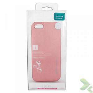 Mercury I-Jelly - Etui iPhone SE / iPhone 5s / iPhone 5 (Rose Gold) - 2847810013