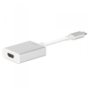 Moshi USB-C to HDMI Adapter - Aluminiowa przejciwka z USB-C na HDMI (srebrny) - 2848108671