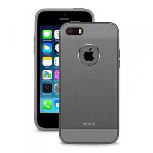 Moshi iGlaze Armour - Etui aluminiowe iPhone SE / iPhone 5s / iPhone 5 (Gunmetal Gray) - 2855301800