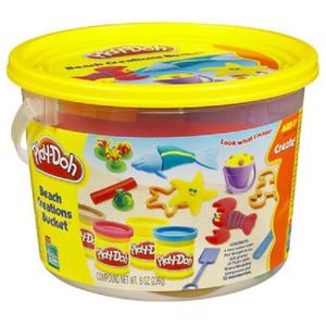 HASBRO PlayDoh Kolorowe wiaderkoMini Summer - 2853369941