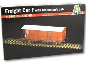 ITALERI Freight Car F with Barakemans - 2853255917