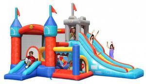 Zamek Fantastycznej Rozrywki 13w1 Dmuchaniec Zamek Dmuchany HappyHop Zjedzalnia Trampolina - 2858613652