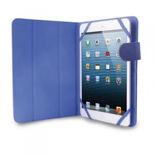 PURO Universal Booklet Easy - Etui tablet 7'' w/Folding back + stand up + Magnetic Closure (granatowy) - 2858319894