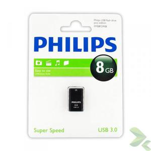 Philips Pendrive USB 3.0 8GB - Pico Edition - 2856220916