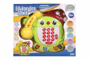 E-edu edukacyjny telefon Sowa - 2855511170