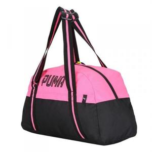 TORBA PUMA FUNDAMENTALS SPORTS DAMSKA 07441101 czarno-rowa - 2847812797