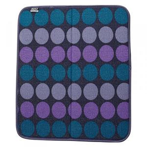 BUILT Reversible Bar Drying Mat - Mata pod mokre naczynia 40,6 x 45,7 cm (Plum Dot) - 2847813168