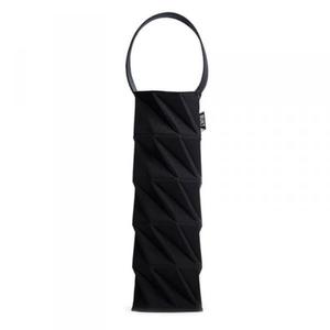 BUILT Origami Wine Tote - Skadana torebka na wino (Black) - 2847813180