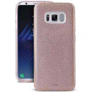 PURO Glitter Shine Cover - Etui Samsung Galaxy S8+ (Rose Gold) - 2852466079