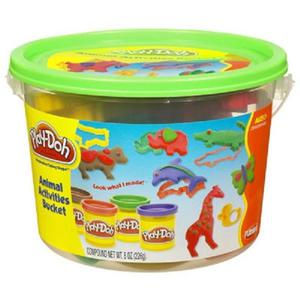 PlayDoh Kolorowe wiaderkoAnimal Activitie - 2853370163