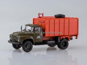 Garbage Truck KO-413 (ZIL-130) (khaki/orange) - 2848910252