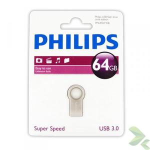 Philips Pendrive USB 3.0 64GB - Circle Edition - 2850957251