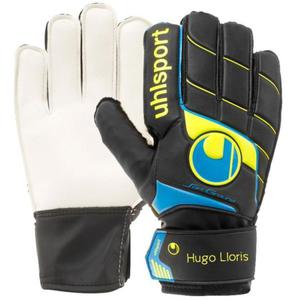 RKAWICE BRAMKARSKIE UHLSPORT FM STARTER SOFT HUGO LLORIS #7 czarny/niebieski/ty - 2850663144