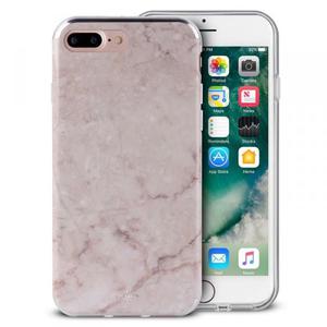 PURO Marble Cover - Etui iPhone 8 Plus / 7 Plus / 6s Plus / 6 Plus (Portogallo Pink) - 2850957619