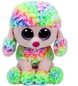 TY Beanie Boos Rainbow - Kolorowy pudel, 24 cm - 2858320142