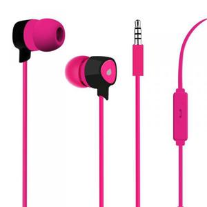 PURO Prisma Earphones - Suchawki z paskim kablem z mikrofonem i pilotem (rowy) - 2854132861