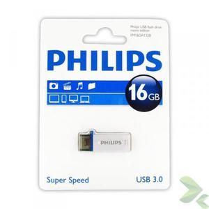 Philips Pendrive USB/micro-USB 3.0 16GB - Mono Edition (niebieski) - 2854132870