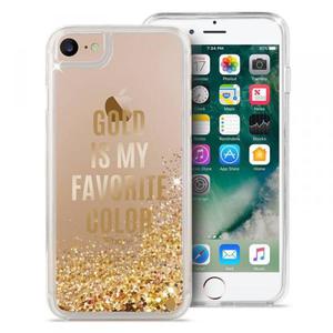 Puro Aqua Cover - Etui iPhone 8 / 7 / 6s / 6 (Gold is my favourite colour) - 2855302084