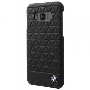 BMW Hexagon Case - Etui skrzane Samsung Galaxy S8+ (czarny) - 2858320158