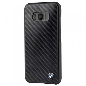 BMW Real Carbon Fiber Case - Etui Samsung Galaxy S8 (czarny) - 2858320159